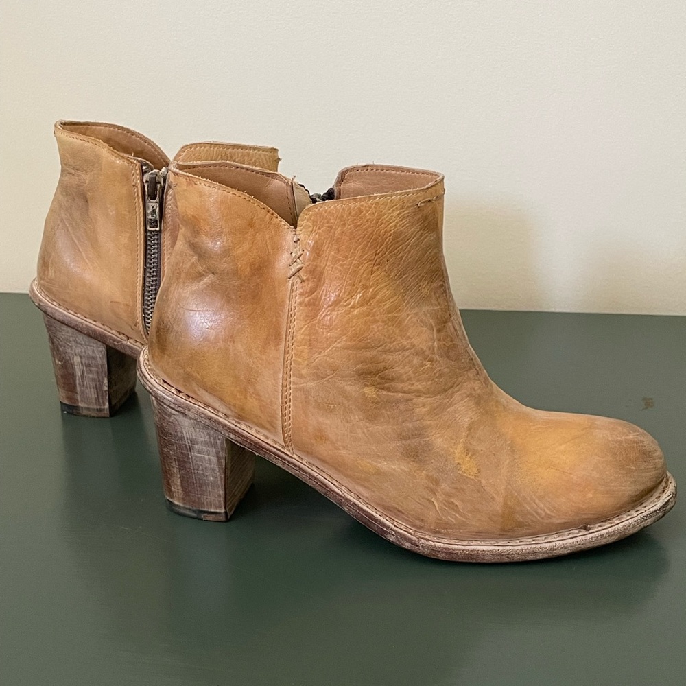 Bed|Stu Leather Short Boots
